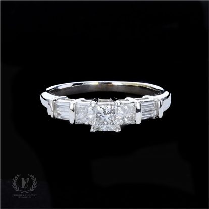 PRINCESS-CUT ENGAGEMENT RING