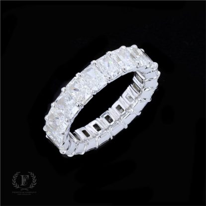 RADIANT CUT DIAMOND ETERNITY BAND