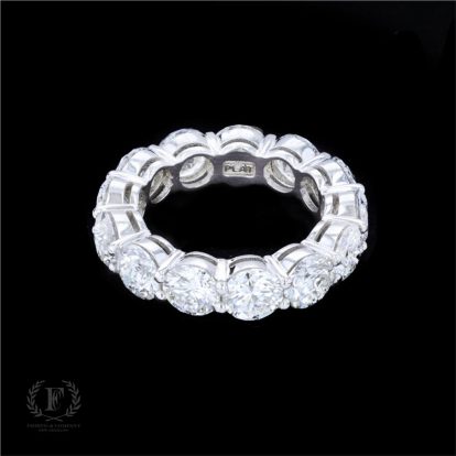 BRILLIANCE IN EVERY ANGLE 13 DIAMOND FULL ETERNITY BAND