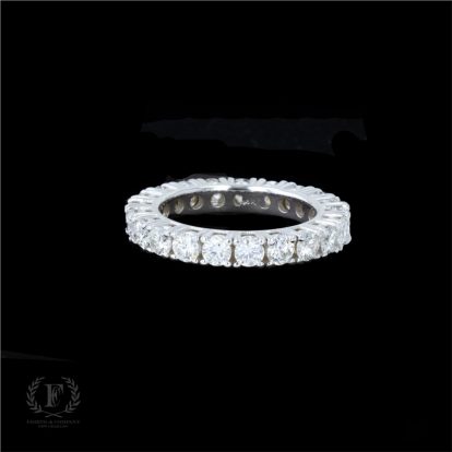 MEANT FOR MEMORIES ROUND BRILLIANT DIAMOND ETERNITY RING