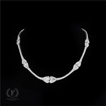 DIAMOND RIVIERA STYLE NECKLACE